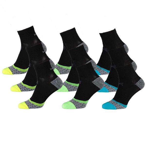 Skarpety do biegania Xtreme, 9 par, Multi czarny. Czarne skarpetki damskie XTREME SOCKSWEAR, bez wzorów, z materiału. Za 177.72 zł.