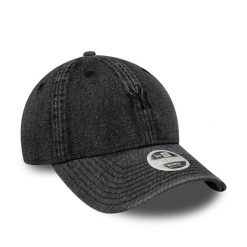 Czapka z daszkiem New Era femme New York Yankees 9Twenty. Czarne czapki damskie New Era, bez wzorów, z bawełny, eleganckie. Za 168.75 zł.