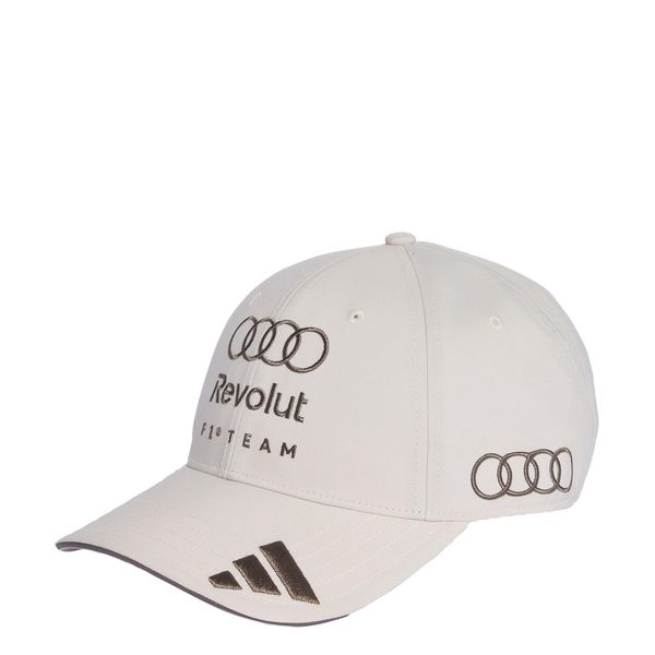 CZAPKA Z DASZKIEM AUDI FORMULA ONE TEAM. Fioletowe czapki damskie Adidas, bez wzorów, z materiału, eleganckie. Za 217.50 zł.