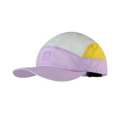 Czapka z daszkiem Buff 5 Panels Go Cap. Żółte czapki damskie Buff, bez wzorów, sportowe. W wyprzedaży za 118.93 zł.
