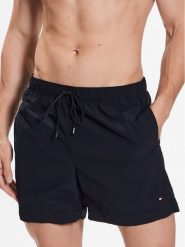 Tommy Hilfiger Szorty kąpielowe Essential UM0UM02793 Granatowy Regular Fit. Niebieskie kąpielówki męskie Tommy Hilfiger, m, bez wzorów, z syntetyku. Za 169.99 zł.