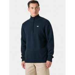 Sweter Męski Helly Hansen Smoegen 1/2 Zip. Niebieskie swetry męskie Helly Hansen, m, bez wzorów, eleganckie, bez kołnierzyka, bez ramiączek. Za 559.00 zł.