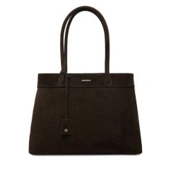 Torebka GINO ROSSI. Brązowe shopperki damskie Gino Rossi, bez wzorów, bez dodatków. Za 499.99 zł.