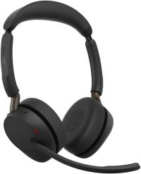 Słuchawki Jabra Evolve3 65 Zestaw słuchawkowy Bezprzewodowy Opaska na głowę Biuro/centrum telefoniczne USB Type-C Bluetooth Czarny (36599-989-889). Czarne słuchawki bezprzewodowe JABRA. Za 977.58 zł.