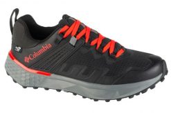 Buty trekkingowe męskie, Facet 75 OutDry. Czarne trekkingi męskie Columbia, z materiału, przed kostkę, bez zapięcia. Za 449.99 zł.
