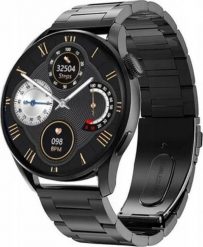 Smartwatch Zaxer ZT3 Czarny (ZAXER). Czarne zegarki smartwatch ZAXER, bez wzorów. Za 390.00 zł.