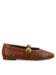 Gant Baleriny 30511858 Brązowy. Brązowe balerinki damskie GANT, bez wzorów, ze skóry, bez obcasa, bez zapięcia. Za 459.99 zł.
