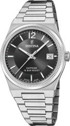 Zegarek Festina Zegarek damski Festina F20035-6 srebrny. Szare zegarki damskie Festina, srebrne. Za 891.00 zł.