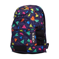 Plecak torba do szkoły na basen siłownię trening Funkita Fly Bye. Niebieskie plecaki męskie Funky Trunks, bez wzorów, sportowe. Za 219.00 zł.