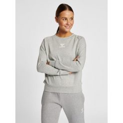 Bluza damska Hummel Icons. Szare bluzy damskie Hummel, m, bez wzorów, sportowe, bez ramiączek, bez kaptura. Za 200.50 zł.