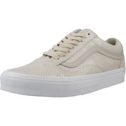 Buty VANS OLD SKOOL Beżowy. Brązowe obuwie trekkingowe damskie Vans, ze skóry, bez zapięcia. Za 454.99 zł.