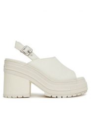 Converse Sandały Chuck 70 De Luxe Heel Sandal Platform A13796C Écru. Sandały damskie Converse, bez wzorów, z materiału, bez obcasa, na słupku, bez zapięcia. Za 329.99 zł.