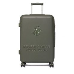 Walizka średnia Beverly Hills Polo Club. Brązowe walizki damskie Beverly Hills Polo Club, bez wzorów, średnie. Za 359.99 zł.