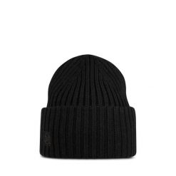 Czapka zimowa Buff Knitted Erviny. Czarne czapki damskie Buff, na zimę, bez wzorów, z materiału. Za 208.10 zł.