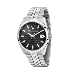 Zegarek Maserati. Szare zegarki męskie maserati, bez wzorów, srebrne. Za 989.99 zł.