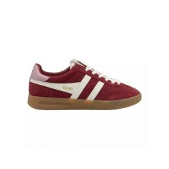 Chaussures Femme Gola CLB762 Rouge Rouge Gola. Czerwone obuwie sportowe damskie Gola, bez wzorów, bez zapięcia. Za 468.00 zł.