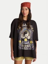 Billabong T-Shirt Surf Trip EBJZT00593 Czarny Loose Fit. Czarne t-shirty damskie Billabong, xs, bez wzorów, z bawełny, bez kołnierzyka, bez ramiączek. Za 169.99 zł.