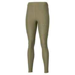 Damskie legginsy Mizuno Active Alpha. Zielone legginsy damskie Mizuno, bez wzorów, z tkaniny. Za 290.00 zł.