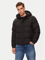 Tommy Hilfiger Kurtka puchowa MW0MW36569 Czarny Regular Fit. Czarne kurtki męskie Tommy Hilfiger, m, bez wzorów, z puchu, bez kaptura. Za 1,189.00 zł.