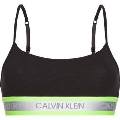 Calvin Klein Unlined Biustonosz Czarny. Czarne biustonosze Calvin Klein, bez wzorów, z bawełny. Za 133.95 zł.
