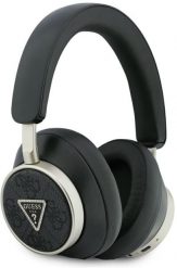 Słuchawki nauszne Guess 4G Triangle Logo Bluetooth ENC czarny. Czarne słuchawki bezprzewodowe Guess. Za 247.13 zł.