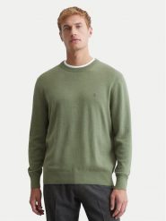 Marc O'Polo Sweter 429 5144 60504 Zielony Regular Fit. Zielone swetry męskie Marc O'Polo, m, bez wzorów, z bawełny, bez kołnierzyka, bez ramiączek. Za 239.99 zł.