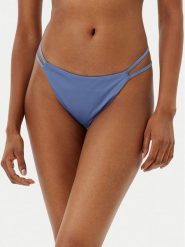 Calvin Klein Swimwear Dół od bikini KW0KW02828 Niebieski. Niebieskie bikini Calvin Klein Swimwear, bez wzorów, z syntetyku. Za 169.99 zł.