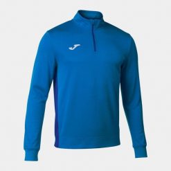 Bluza Joma Winner II. Niebieskie bluzy damskie Joma, xl, bez wzorów, sportowe, bez ramiączek, bez kaptura. Za 71.25 zł.