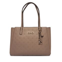 Torebka Guess. Brązowe shopperki damskie Guess, z aplikacjami, bez dodatków. Za 799.99 zł.