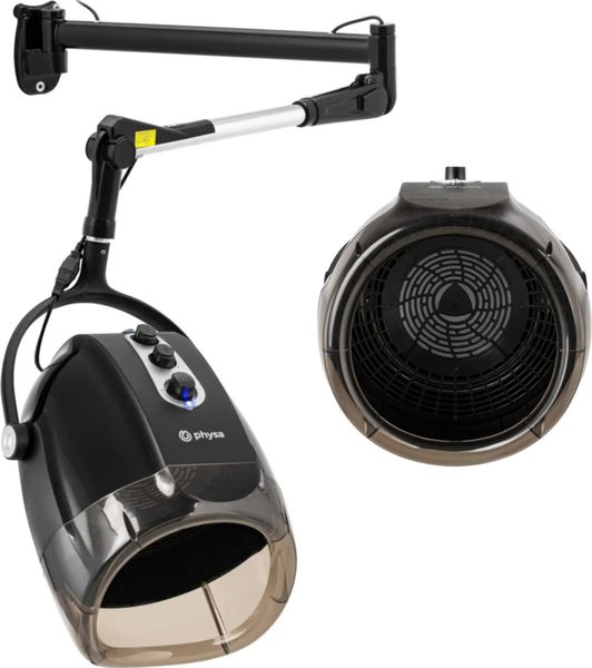 Suszarka do włosów hełmowa fryzjerska z jonizacją ścienna 70 C 1000 W. Suszarki do włosów Physa. Za 692.10 zł.