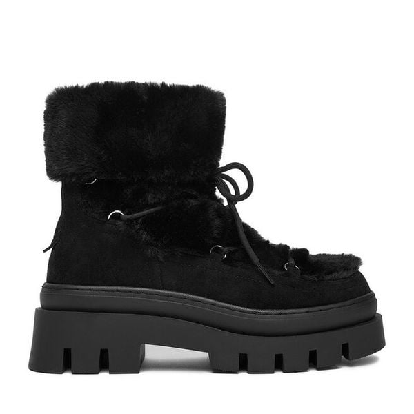 Śniegowce DeeZee. Czarne śniegowce damskie DeeZee, bez zapięcia. Za 159.99 zł.