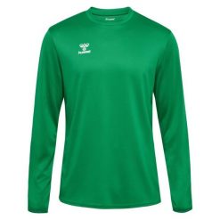 Bluza Hummel Essential. Zielone bluzy męskie Hummel, bez wzorów, z materiału, sportowe, bez ramiączek, bez kaptura. Za 152.50 zł.