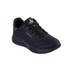 Buty sportowe damskie Skechers Uno Lite Shimmer Along. Czarne obuwie sportowe damskie Skechers, bez wzorów, z syntetyku, bez zapięcia, do biegania, Skechers Sport. Za 390.00 zł.