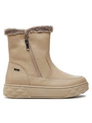 Caprice Botki 9-26402-43 Beżowy. Brązowe botki damskie Caprice, bez wzorów, ze skóry, bez obcasa, na płaskiej podeszwie, bez zapięcia. Za 599.99 zł.