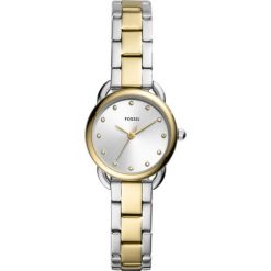 Zegarek FOSSIL - Tailor Mini ES4498 Silver/Gold. Szare zegarki damskie FOSSIL, z materiału, ze stali. W wyprzedaży za 399.00 zł.