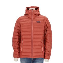 Second life - Kurtka puchowa damska Patagonia - Stan bardzo dobry. Czerwone kurtki sportowe damskie Patagonia, l, bez wzorów, z puchu, bez ramiączek, bez kaptura, trekkingowe. Za 553.76 zł.