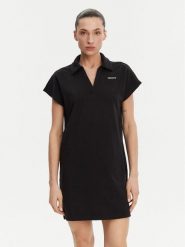 DKNY Sport Sukienka codzienna DP5D4890 Czarny Regular Fit. Czarne sukienki damskie DKNY Sport, na co dzień, xs, bez wzorów, z syntetyku, sportowe, bez kołnierzyka, bez ramiączek, proste. Za 169.99 zł.