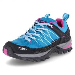 Buty trekkingowe damskie CMP 3Q5445620LL. Czarne obuwie trekkingowe damskie CMP, z materiału, bez zapięcia. Za 319.99 zł.