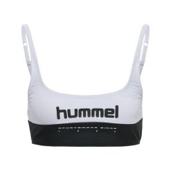 Damski top do kostiumu kąpielowego Hummel Cindi. Białe bikini Hummel, bez wzorów. Za 117.00 zł.