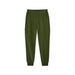Spodnie Dresowe Sportowe Męskie Puma Tech Fl. Zielone spodnie sportowe męskie Puma, m, bez wzorów, z dresówki, trekkingowe. Za 332.00 zł.