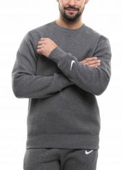 Bluza Nike Park 26 Fleece Crew Swoosh IO9039-071. Bluzy męskie Nike, m, bez wzorów, bez ramiączek, bez kaptura. Za 150.07 zł.