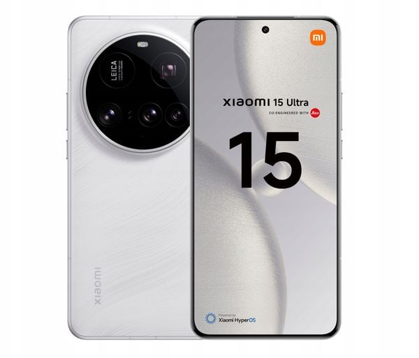 Smartfon Xiaomi 15 Ultra 5G 16/512GB Srebrny (MZB0JHDEU). Szare smartfony Xiaomi. Za 5,189.00 zł.