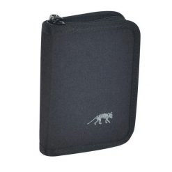 Outdoorowy Tasmanian Tiger Portfel TT Mil czarny. Czarne portfele męskie TASMANIAN TIGER, bez wzorów, z materiału. Za 143.50 zł.