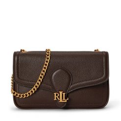 Torebka LAUREN RALPH LAUREN. Brązowe torebki do ręki damskie Lauren Ralph Lauren, bez wzorów, bez dodatków. Za 1,199.00 zł.