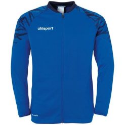 Kurtka dresowa Uhlsport Goal 25 Poly. Niebieskie kurtki męskie Uhlsport, m, bez wzorów, z dresówki, bez kaptura. Za 186.55 zł.