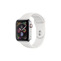 Smartwatch Apple Watch Series 4 GPS+Cellular Stainless Steel Biały (MTX02FD/A). Białe krokomierze Apple. Za 3,426.57 zł.