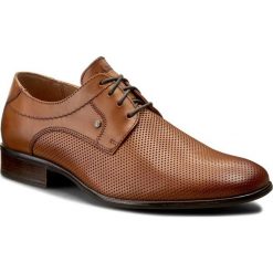 Półbuty LASOCKI FOR MEN MB-BEAR2-02. Brązowe półbuty męskie Lasocki For Men, bez wzorów, ze skóry, bez obcasa, bez zapięcia. Za 179.99 zł.