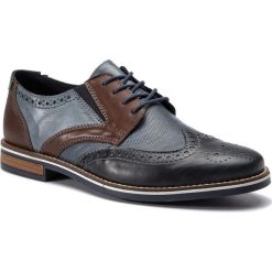 Półbuty RIEKER - 13520-16 Blau Kombi. Buty wizytowe męskie marki Rieker. Za 279.00 zł.