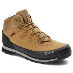 Brązowe Trekkingi Męskie Big Star Sportowe Obuwie. Brązowe trekkingi męskie BIG STAR, ze skóry ekologicznej, bez zapięcia. Za 209.00 zł.