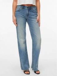 Vero Moda Jeansy Asta 10347729 Niebieski Bootcut Fit. Niebieskie jeansy damskie Vero Moda, bez wzorów, z bawełny. Za 229.99 zł.